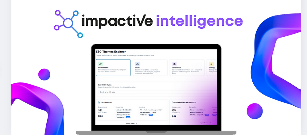 New product launch: Impactive Intelligence